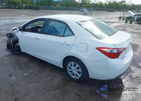 2016 Toyota Corolla L из США, поврежденный, VIN 2T1BURHE0GC641909